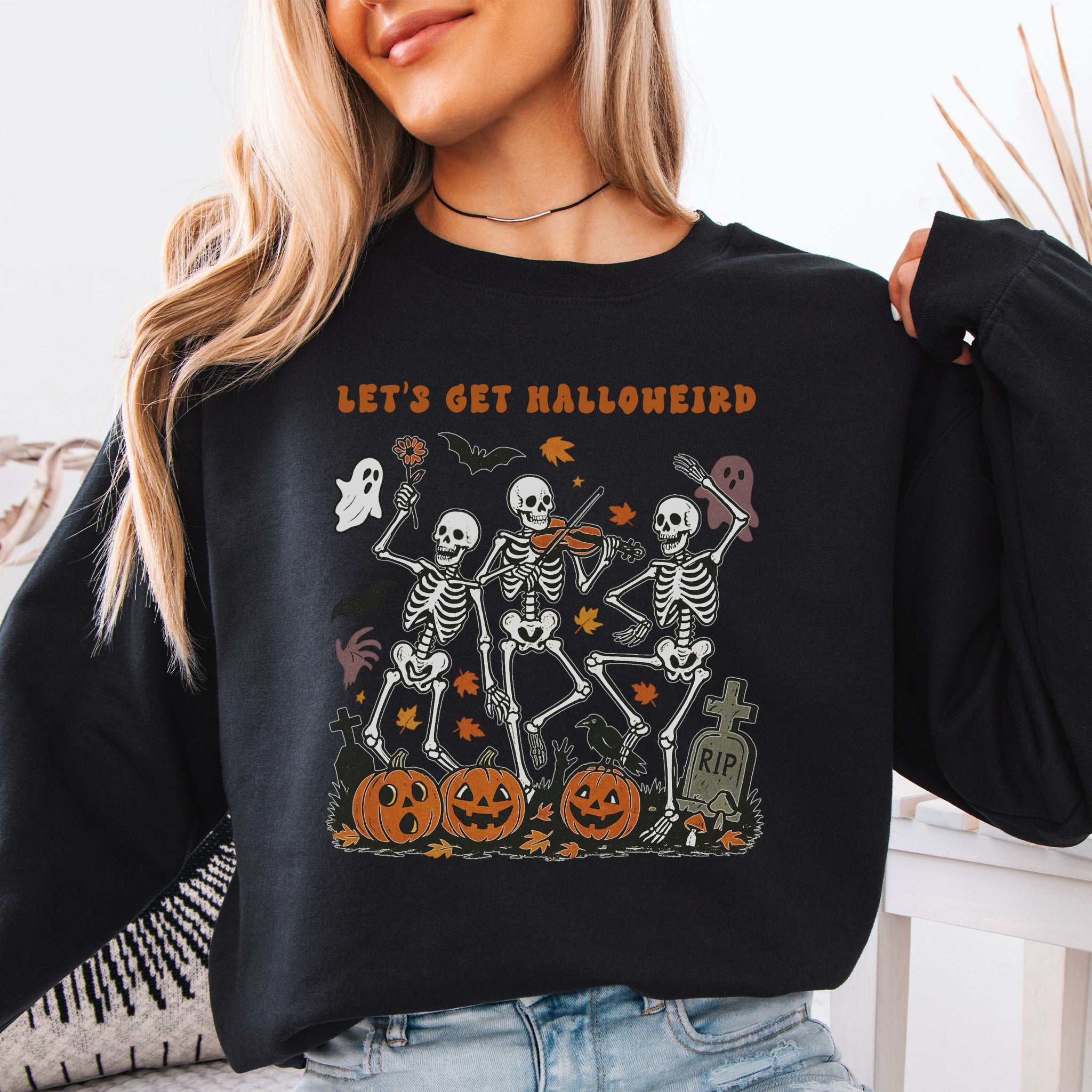 Halloweird Skeleton Sweatshirt