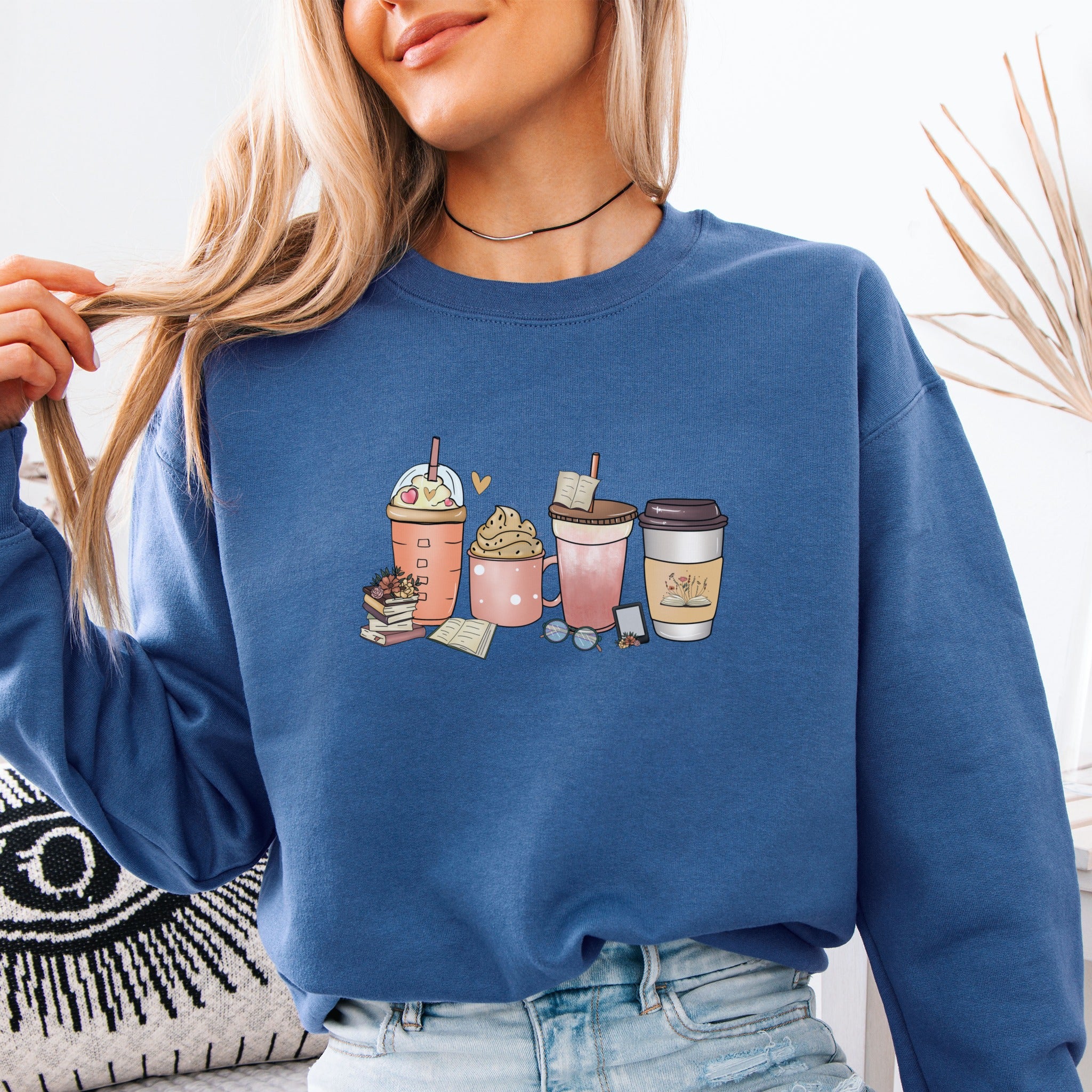 Books & Coffee Sweatshirt