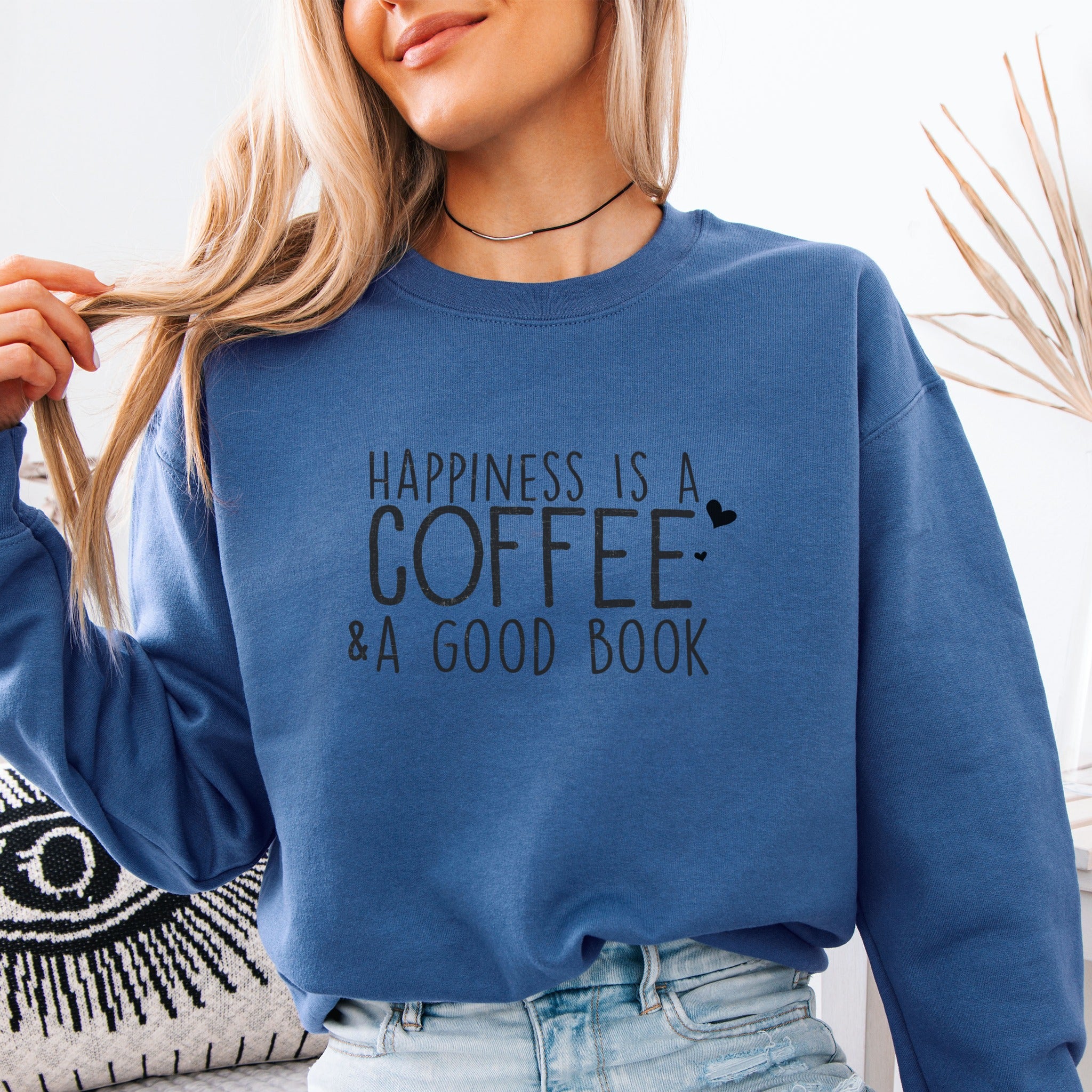 Happiness Is A Coffee Sweatshirt