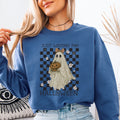Just Waiting for Halloween Ghost Sweatshirt