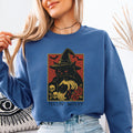 Feelin Witchy Black Cat Sweatshirt