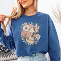 Limited Edition Floral Skull Sweatshirt