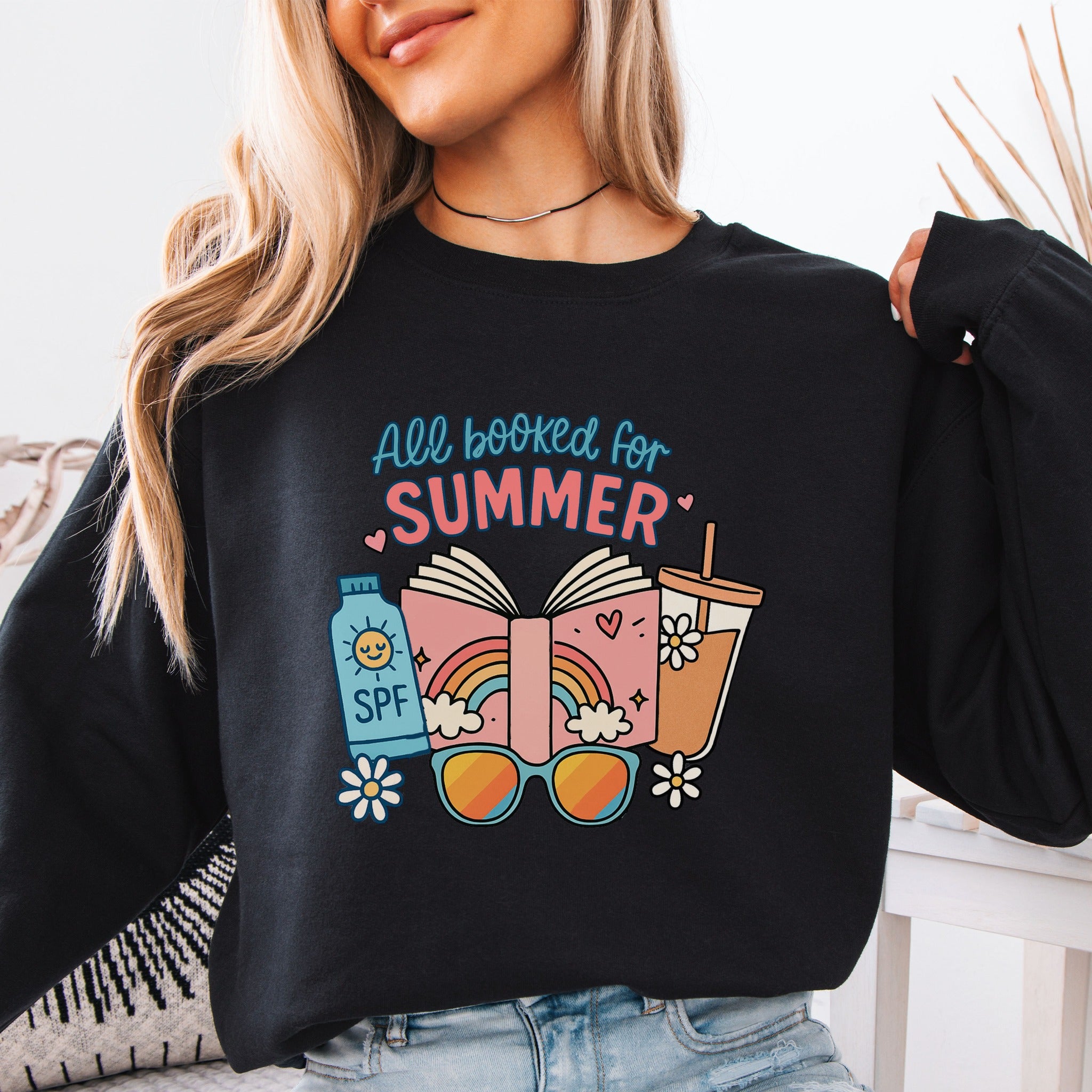 All Booked For Summer Sweatshirt