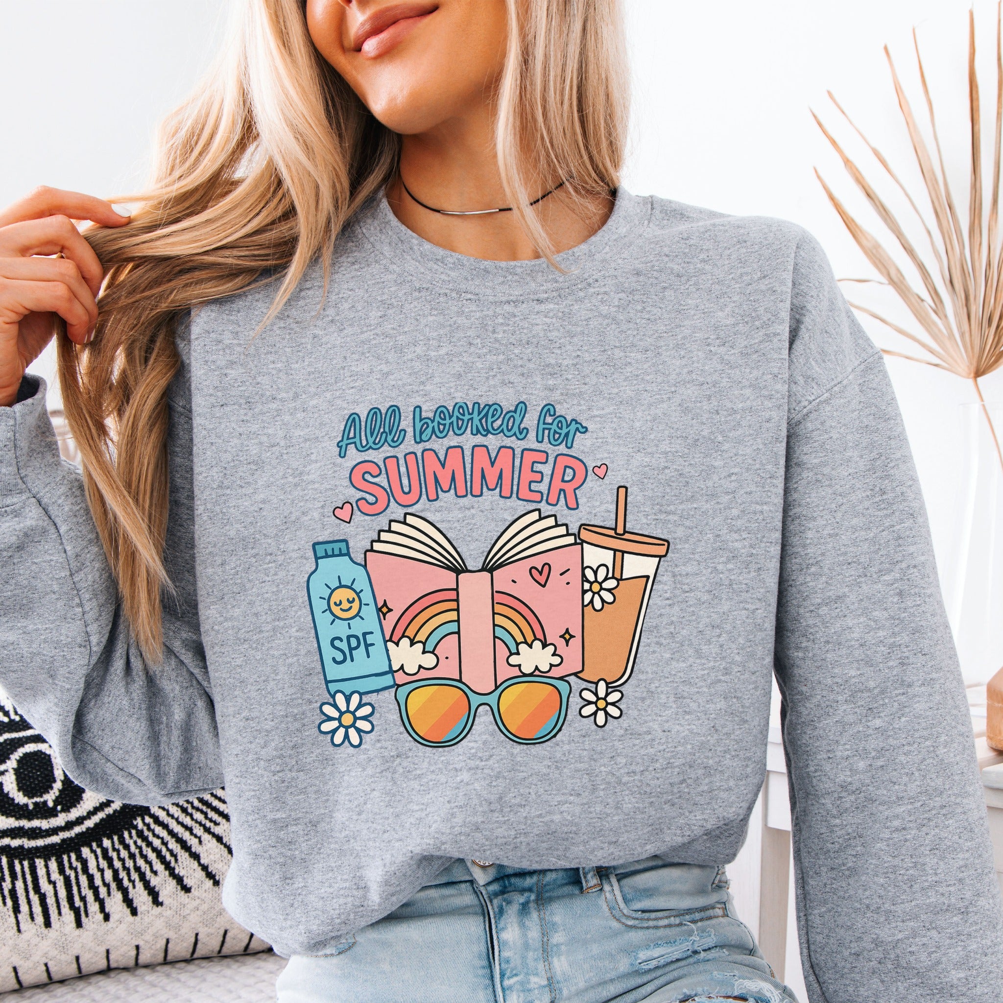 All Booked For Summer Sweatshirt