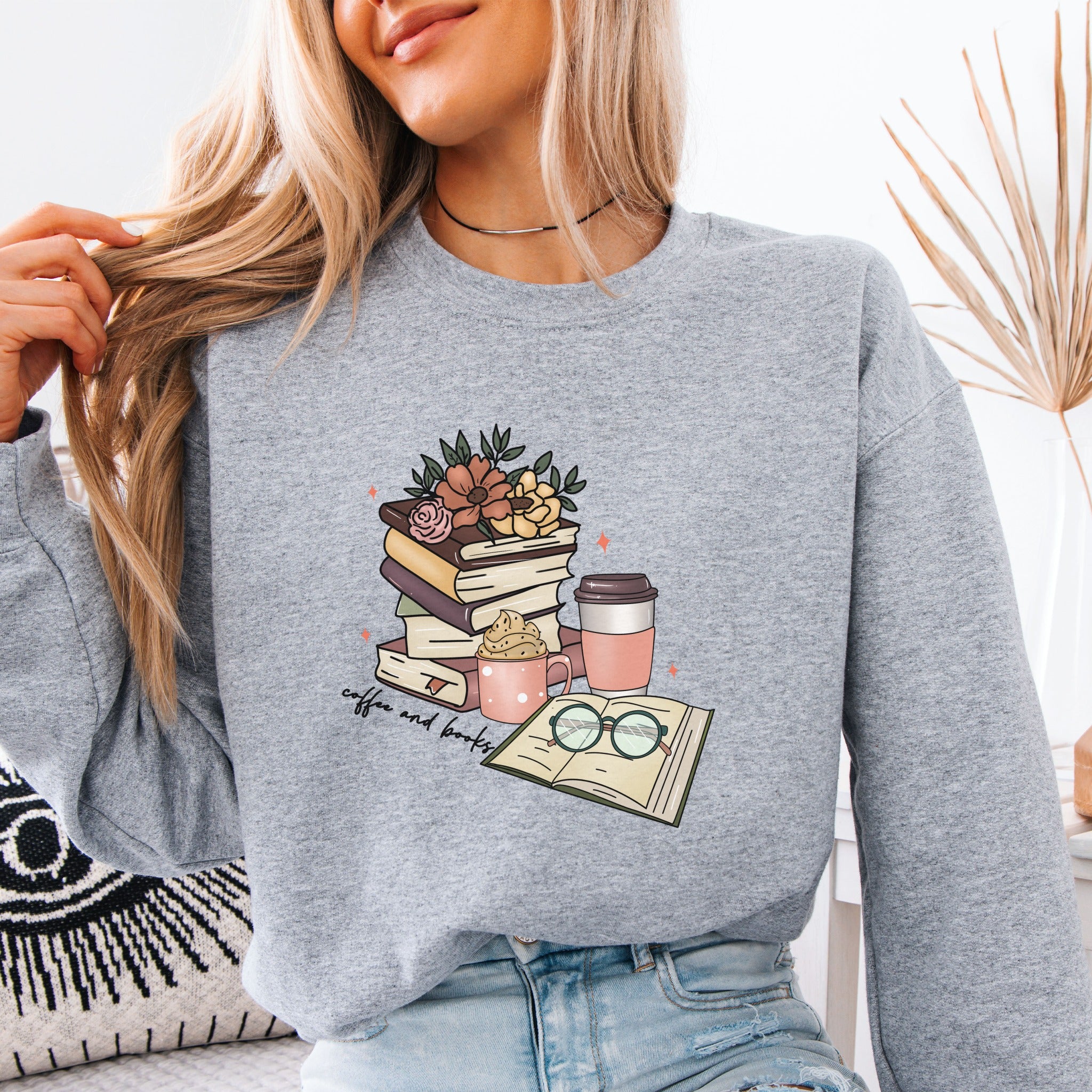 Coffee and Books Sweatshirt