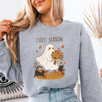 Cozy Season Ghost Sweatshirt