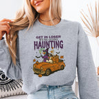 Get In Loser Duck Car Sweatshirt