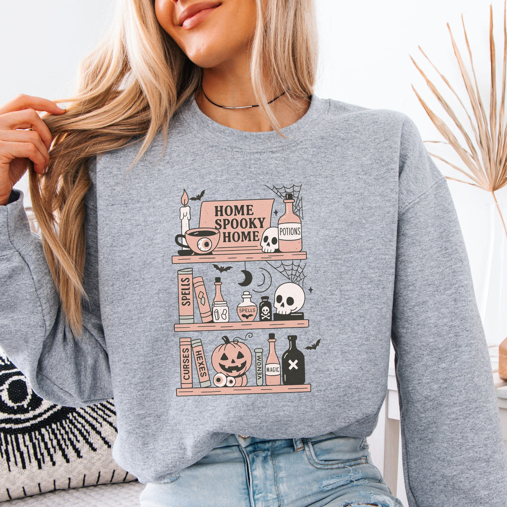 Home Spooky Home Graphic Sweatshirt