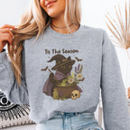 Witch Cat Tis The Season Hoodie