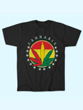 CANNABIS RASTA LEAF TEE
