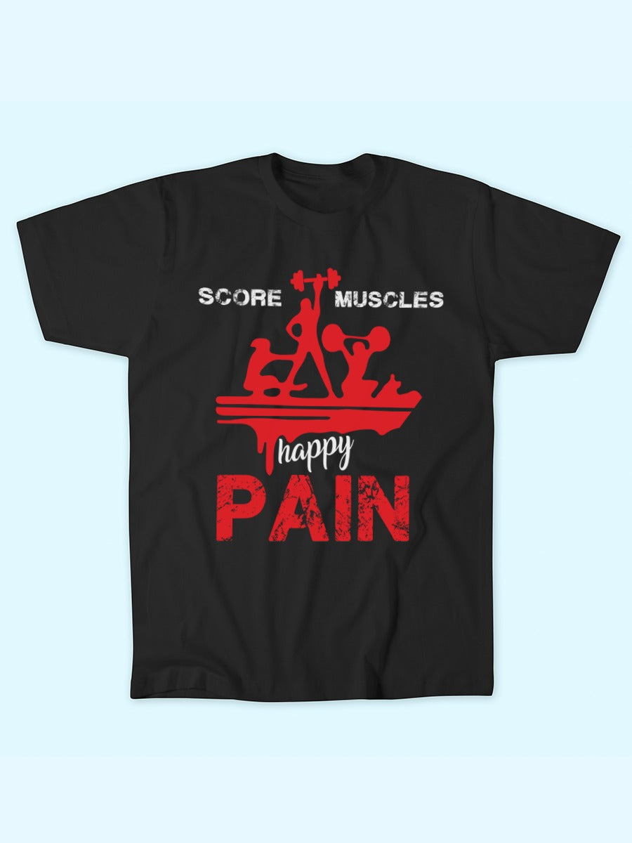 SORE MUSCLE HAPPY PAIN T-SHIRT