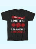 ABILITIY IS LIMITLESS T-SHIRT