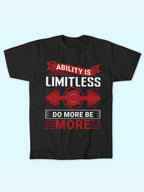 ABILITIY IS LIMITLESS T-SHIRT