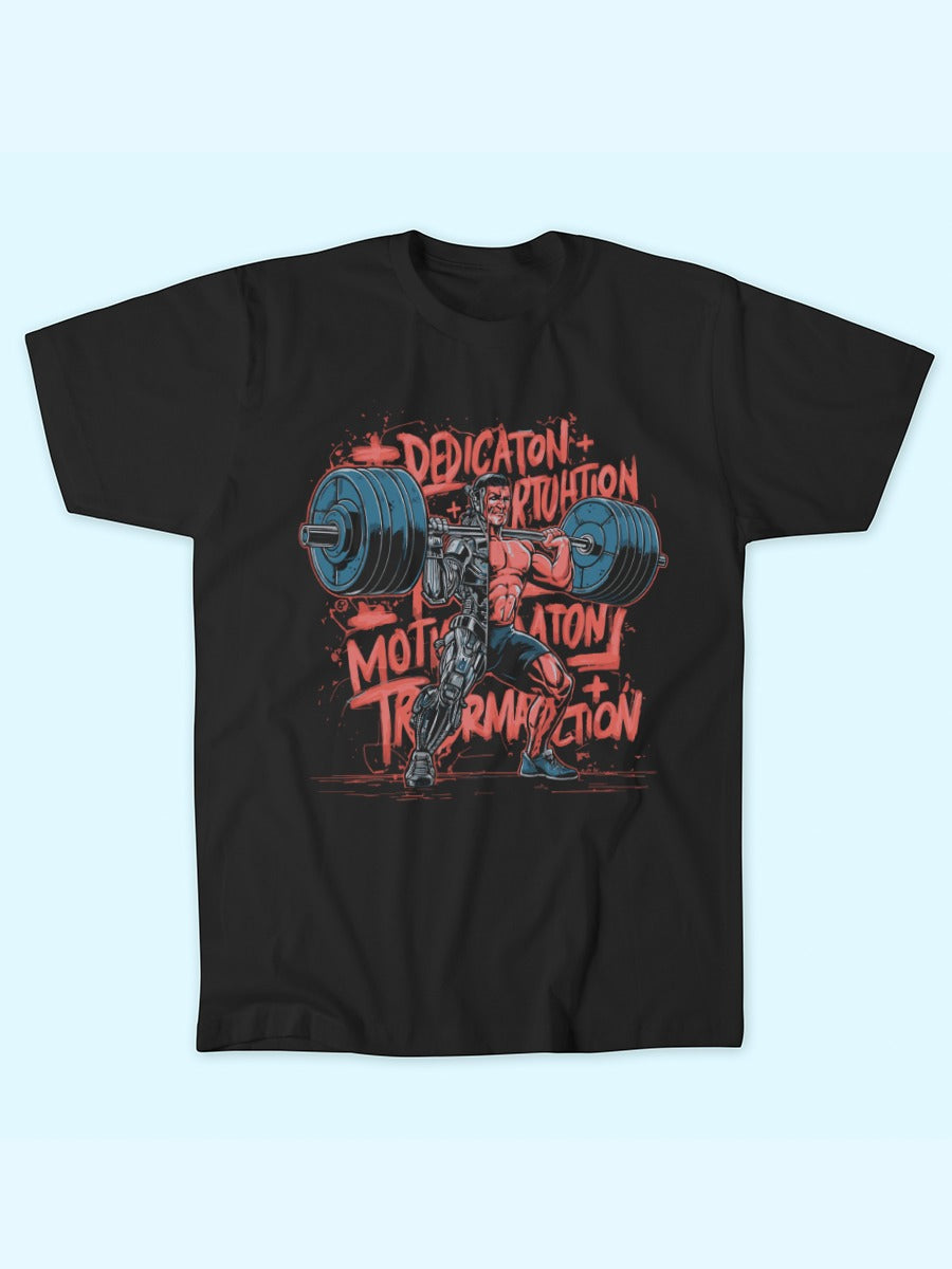 DEDICATION MOTIVATION T-SHIRT