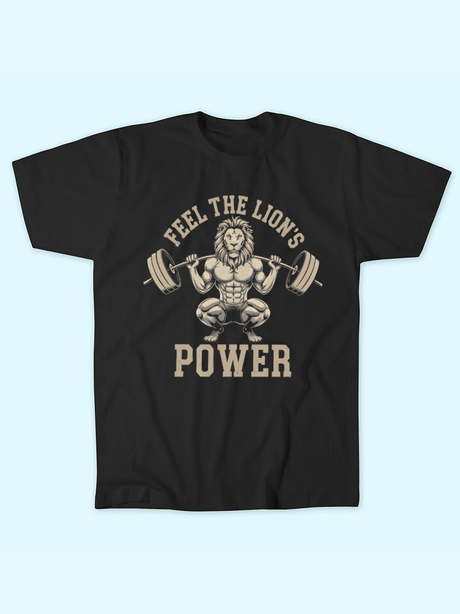 FEEL THE LIONS POWER T-SHIRT