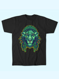 RASTA GREEN LION TEE