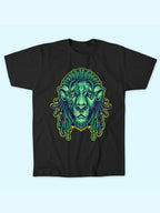 RASTA GREEN LION TEE