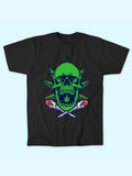 GREEN SKULL WITH JOINTS TEE