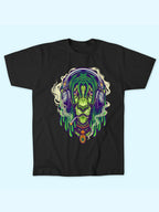 RASTA SMOKING GREEN LION TEE