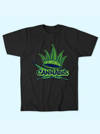 CANNABIS LEAF CROWN TEE
