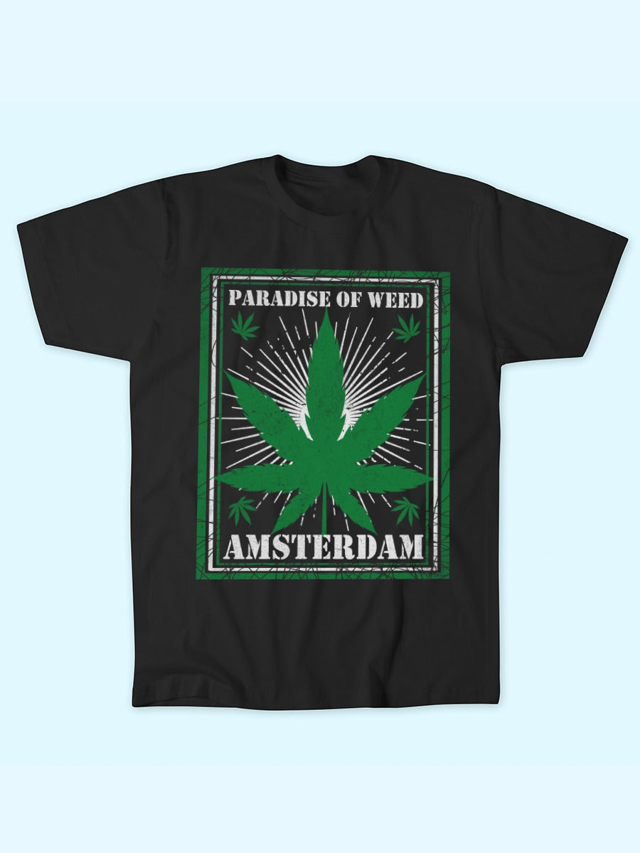 PARADISE OF WEED AMSTERDAM TEE
