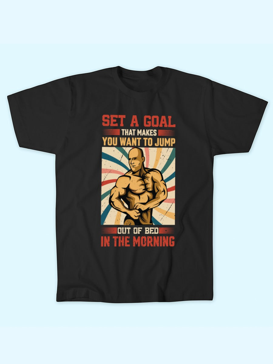 SET A GOAL TO JUMP T-SHIRT