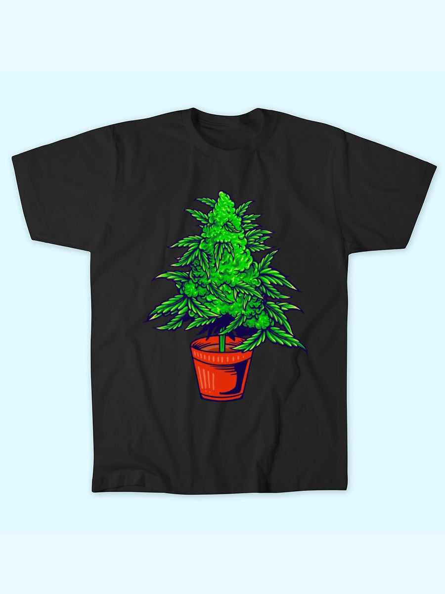 CANNABIS POT TEE