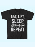 EAT LIFT SLEEP REPEAT T-SHIRT