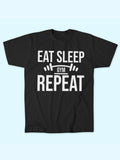 EAT SLEEP GYM REPEAT2 T-SHIRT