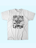 KEEP CALM AND LIFT ON T-SHIRT