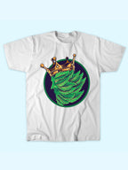 GREEN MJ LEAF KING TEE