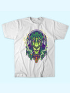 RASTA SMOKING GREEN LION TEE