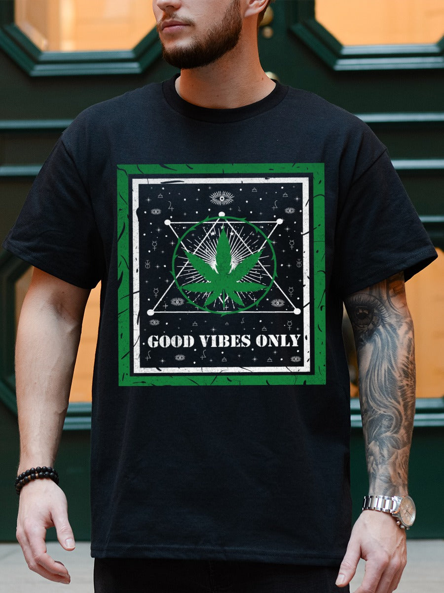 GOOD VIBES ONLY 420 TEE