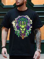 RASTA SMOKING GREEN LION TEE