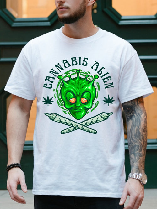 CANNABIS ALIEN TEE