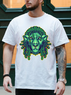 RASTA GREEN LION TEE