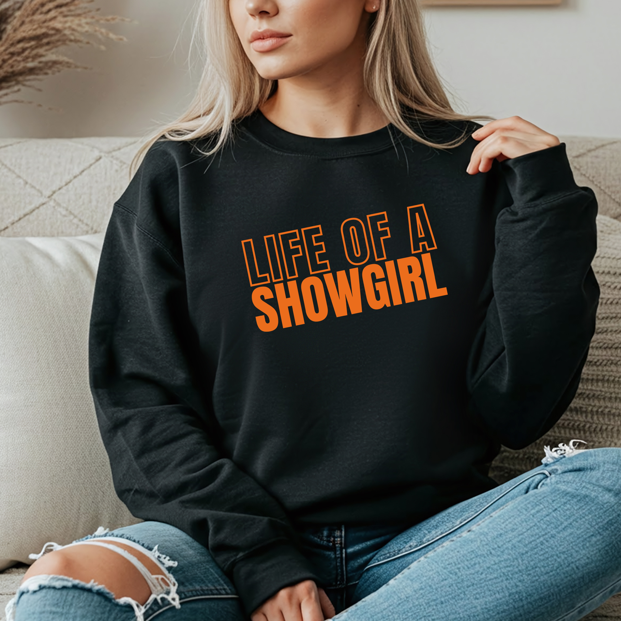 Life of a Showgirl Crewneck Sweater