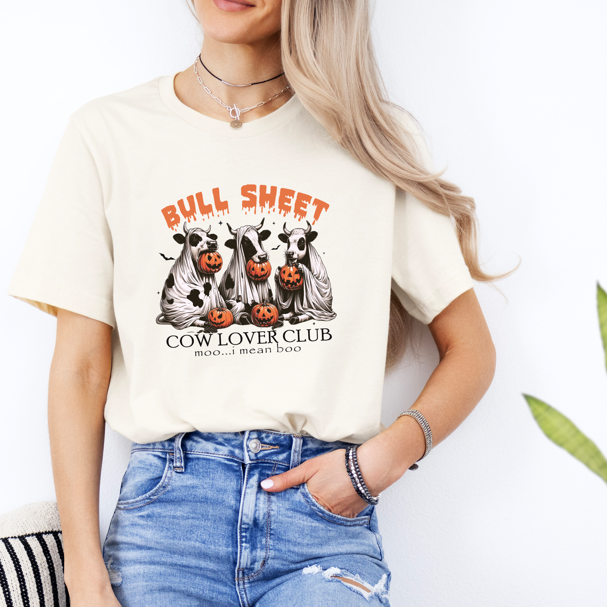 "Bull Sheet Cow Lover Club" Vintage Tee