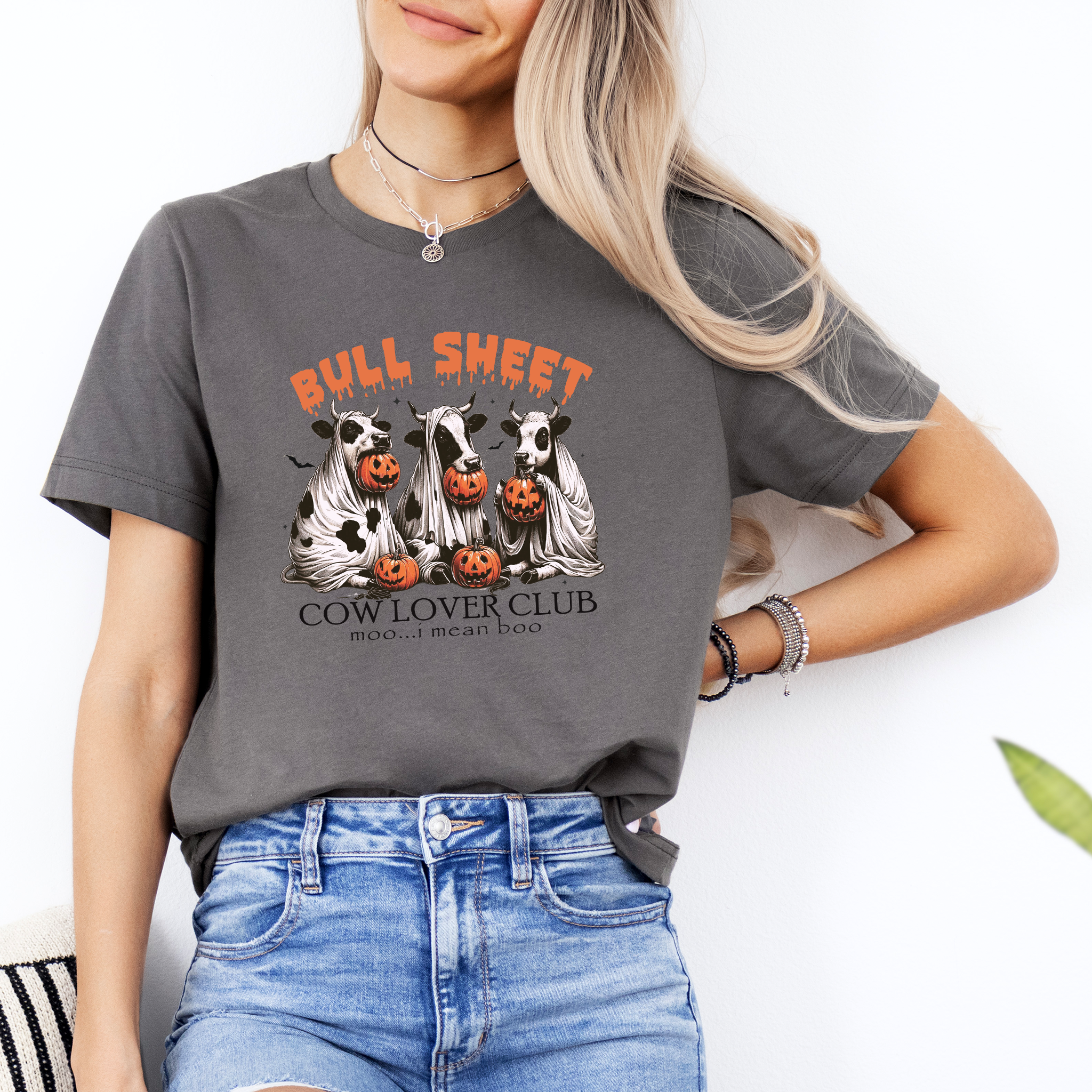 "Bull Sheet Cow Lover Club" Vintage Tee