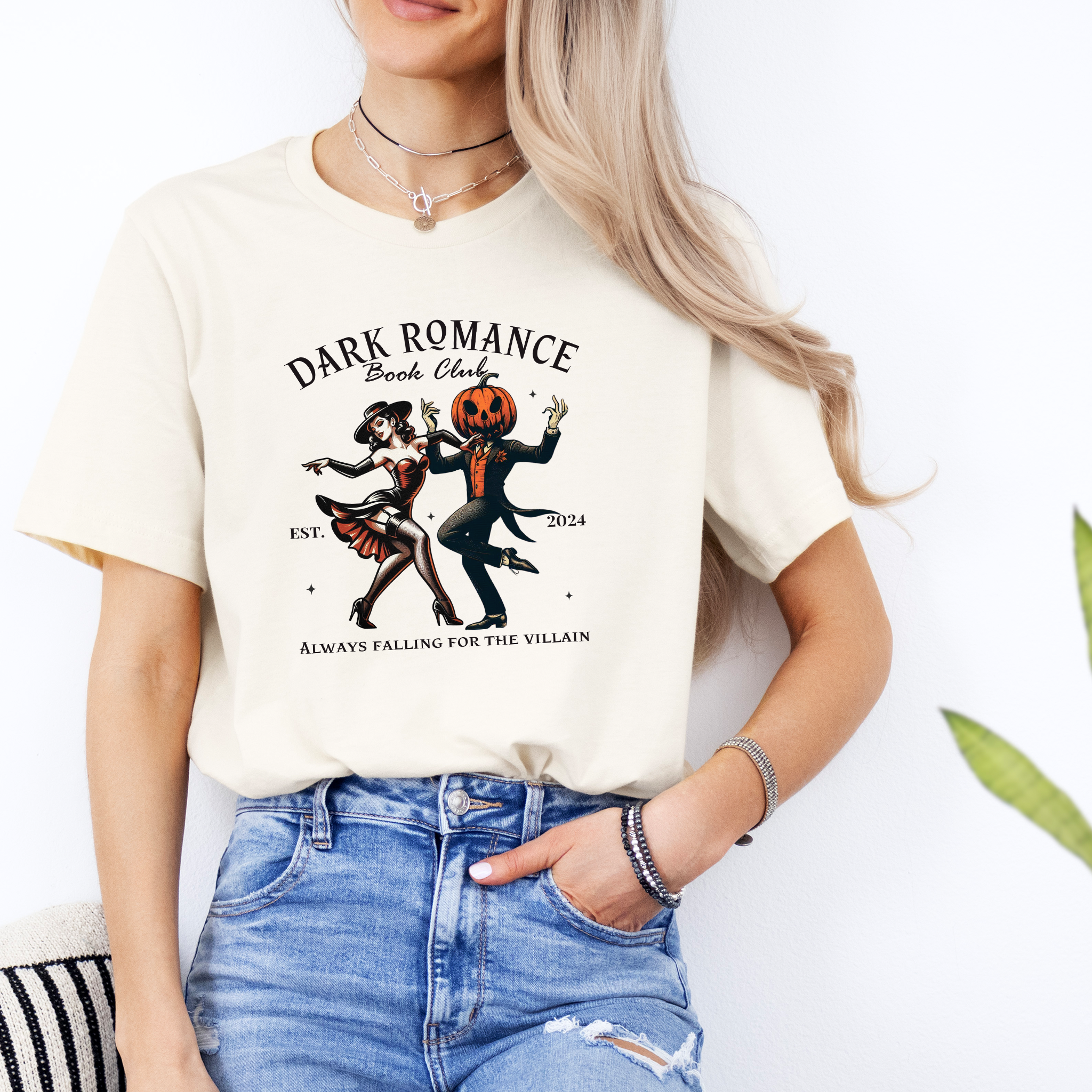 "Dark Romance Book Club" Vintage Tee