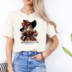"Spooktacular" Witchy Halloween T-Shirt