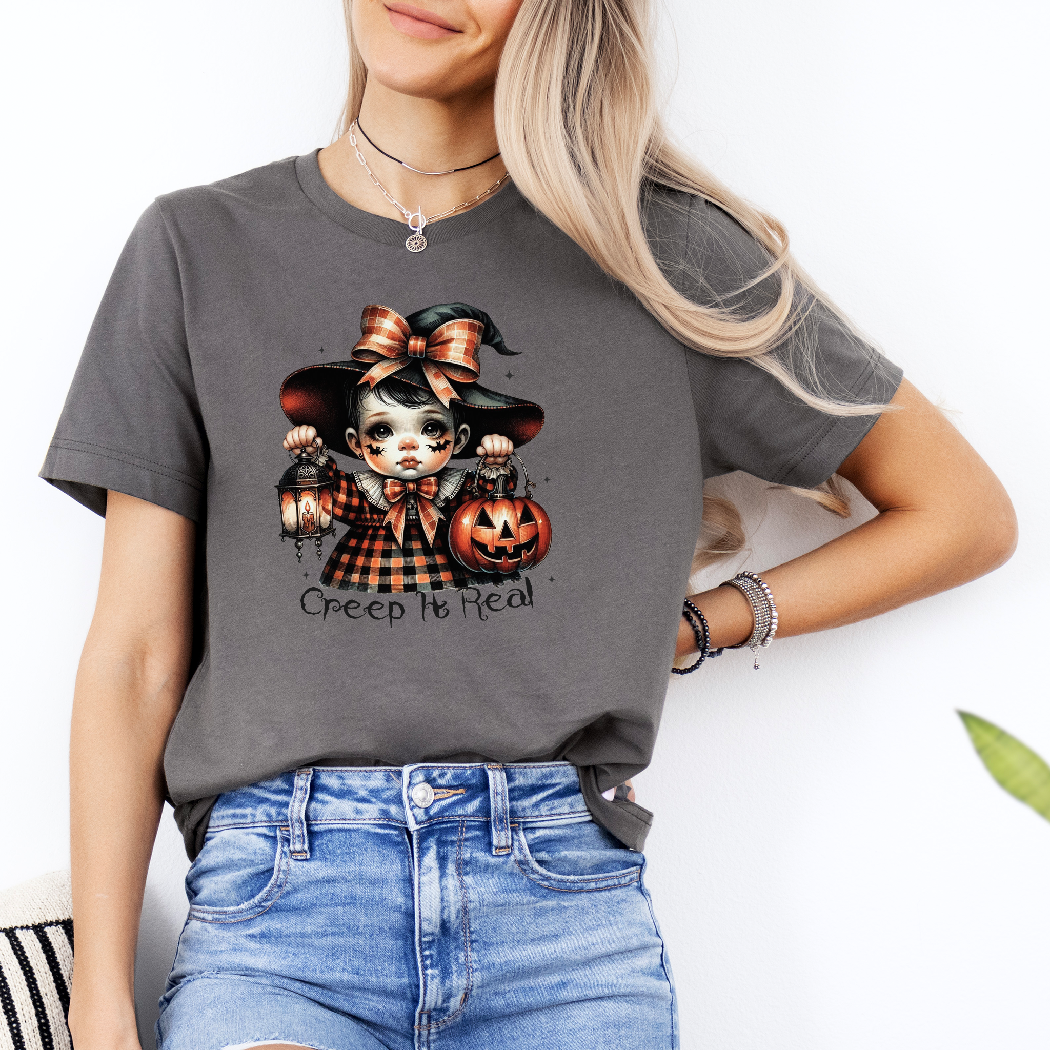 "Creep it Real" Halloween Vintage Tee