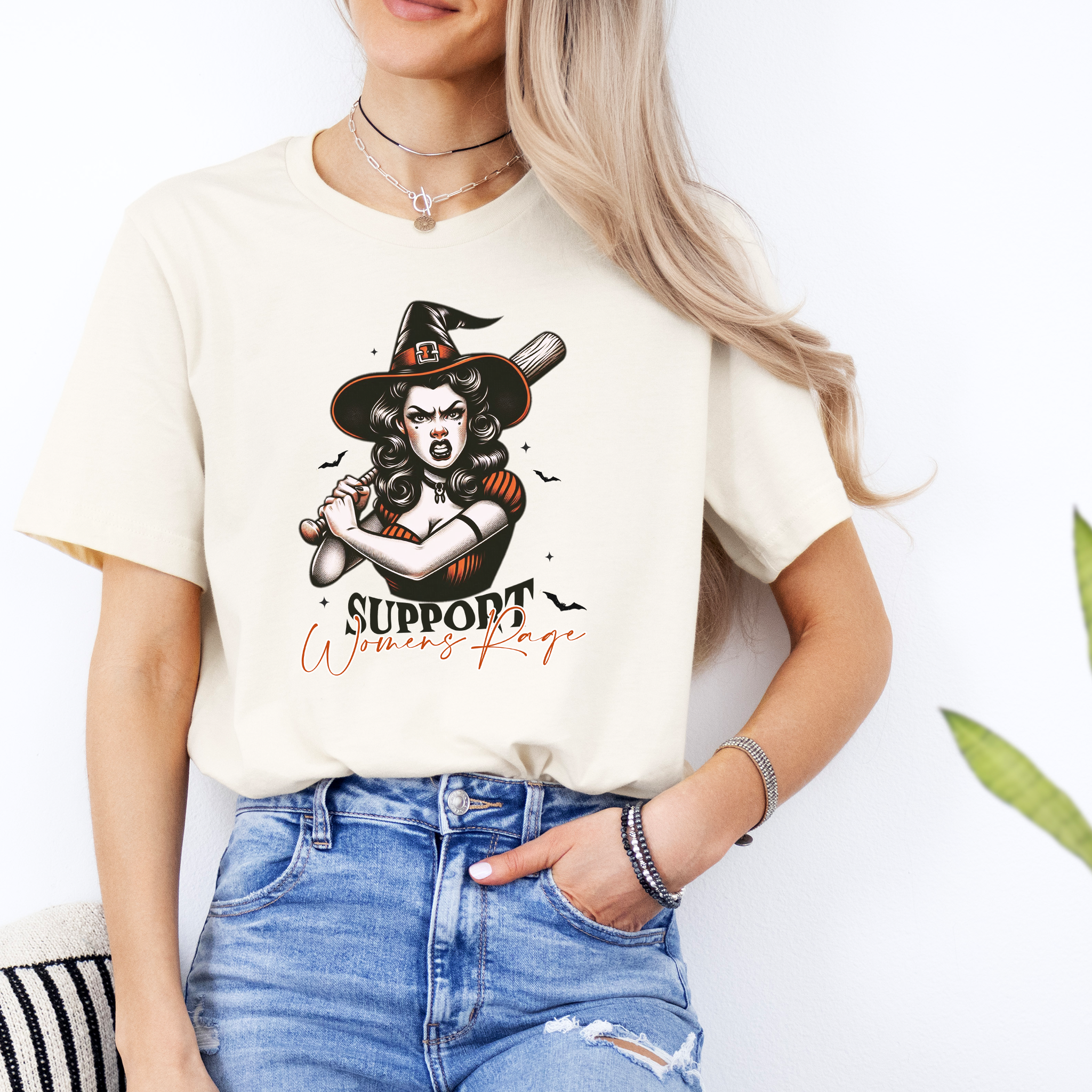 "Support Womens Rage" Vintage Tee