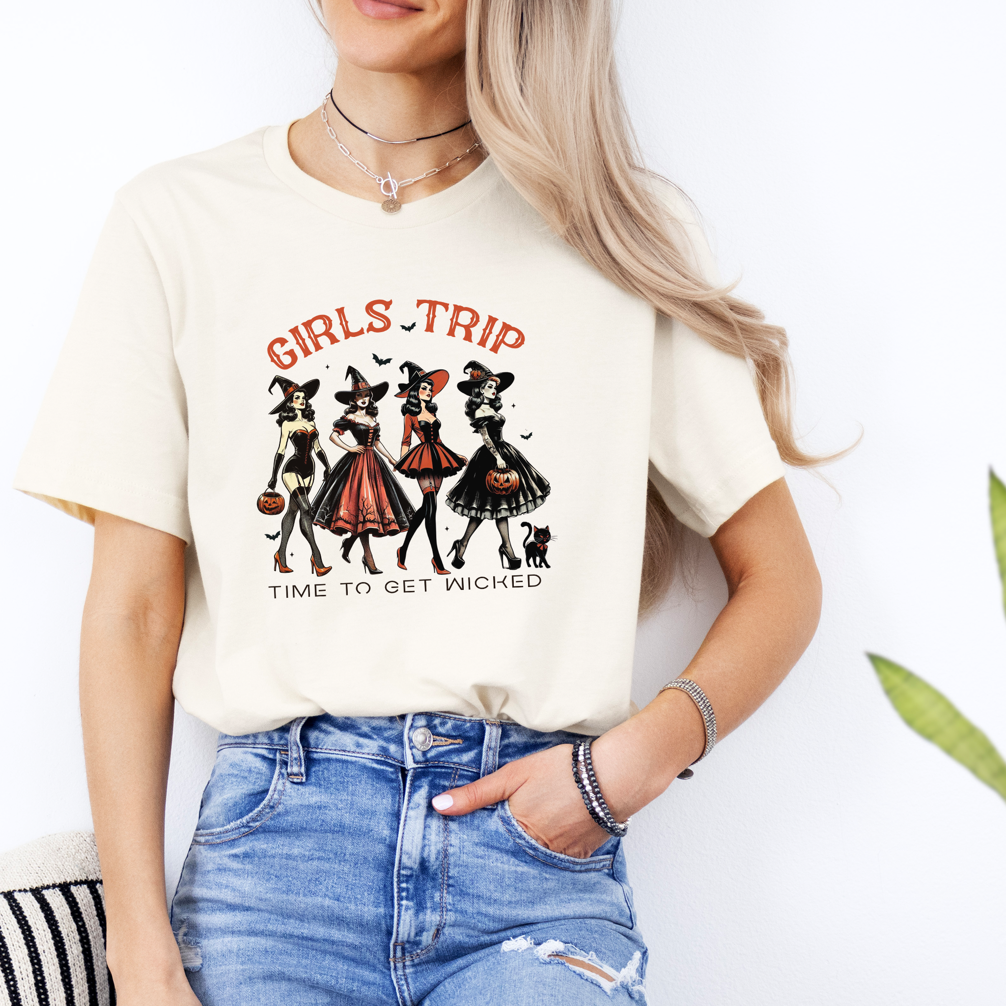 "Girls Trip" Witch Vintage Tee
