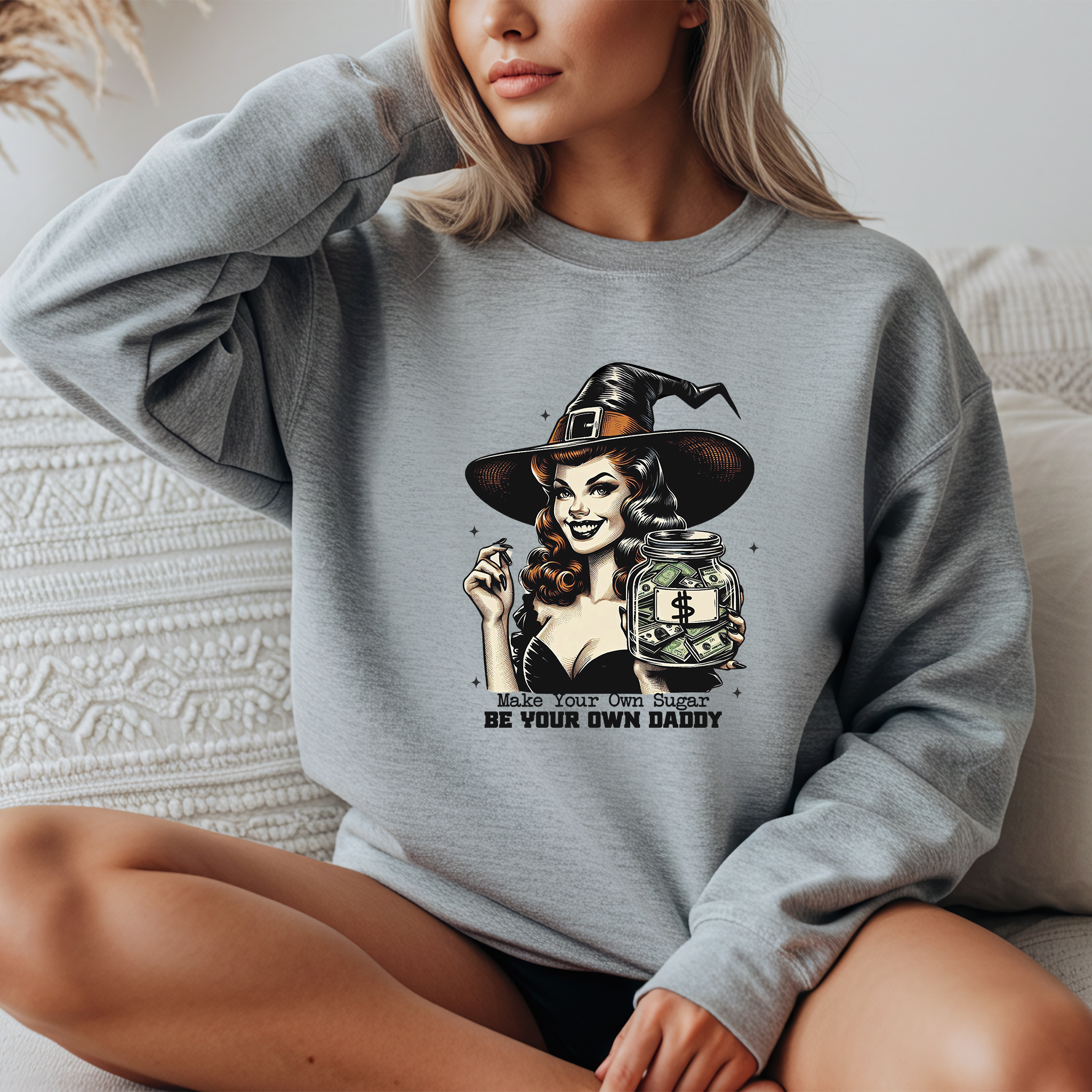 "Be your own Daddy" Halloween Crewneck Sweatshirt