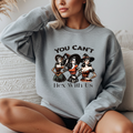 "You can't Hex with Us" Witch Vintage Crewneck Sweatshirt