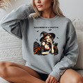 "Halloween is a Lifestyle" Pinup Crewneck Sweatshirt