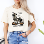 "Just waiting for Halloween" Vintage Halloween Tee