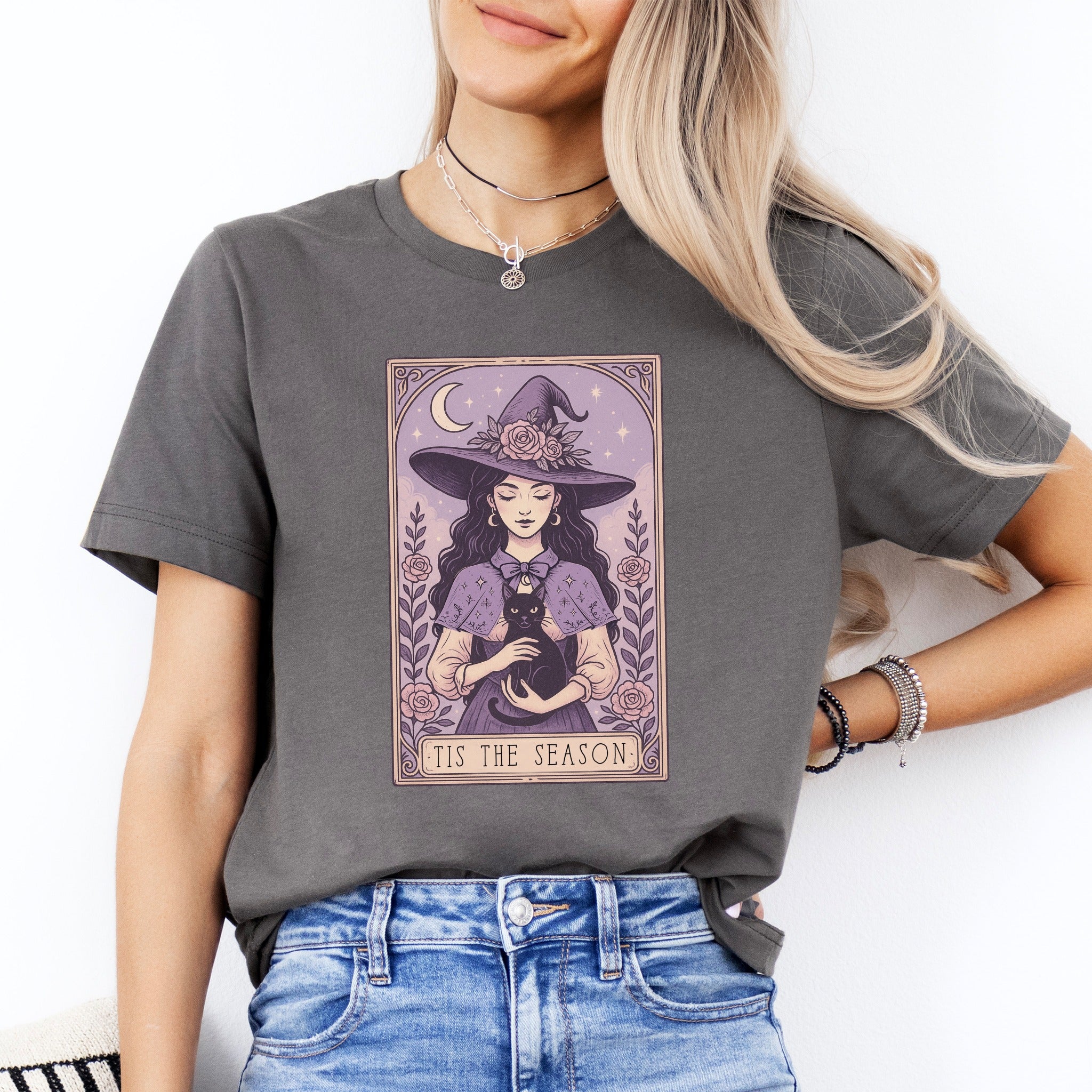 Tis The Season Salem Witch Graphic Tee