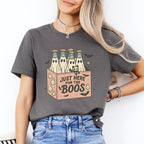 Just Here for the Boos – Funny Ghost T-Shirt